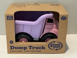 Green Toys Dump Truck Purple Pink Made in USA 100% Recycled Plastic NEW - Picture 1 of 16