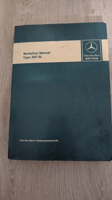 Manual de reparación de servicio Mercedes Benz 300SL 1955 1956 1957 1958 1959 1960 Foto 1 de 2