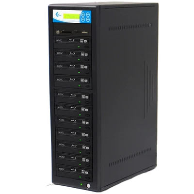 EZ DUPE Media Mirror 1 to 10 Duplicator - Flash (SD CF USB) to Blu-Ray Disc copy - Image 1 of 4