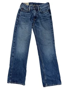 Abercrombie Kids Boys Classic Straight Vintage Wash Denim Jeans Size 12 - Picture 1 of 4