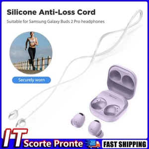 Auricolari wireless morbidi Corda anti-perdita per Galaxy Buds 2 Pro (Bianco) Ho - Photo 1/7