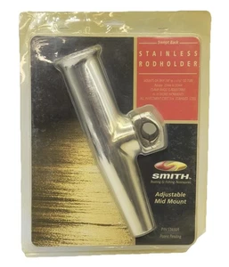 CE Smith Mid Mount Angelrutenhalter Edelstahl verstellbar 7/8 bis 1 1/16 NEU - Bild 1 von 9