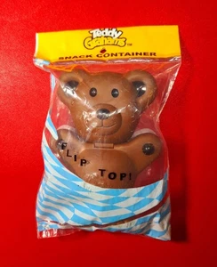Vintage 1999 Sealed Nabisco Teddy Grahams Flip-Top Snack Container NEW/SEALED - Picture 1 of 4