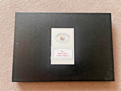 72 Unison Colour Soft Pastels Box 1 White-Yellow-Orange-Bright Red - Image 1 of 2