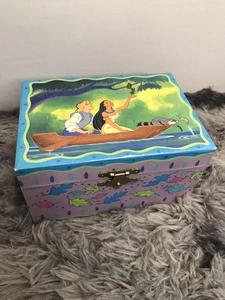 Disney Pocahontas Musik Schmuckkästchen - Vintage - funktioniert - Just Around The River Bend - Bild 1 von 14
