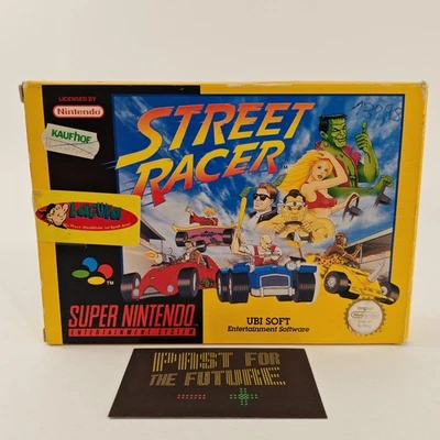 SNES Super Nintendo Street Racer OVP CIB PAL - Bild 1 von 4