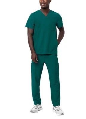 Conjunto Médico Adar Addition Go-Everyday para Hombres - Elegante Blusa Médica y Pantalones Médicos Carga Foto 1 de 4