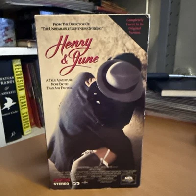 Henry  & June (VHS, 1991) - Image 1 of 4