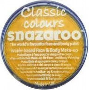 Snazaroo Face Paint 18ml- Bright Yellow Face Paint - Picture 1 of 1