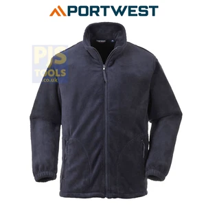 Portwest F400 argyle navy heavy fleece Medium, Large or Extra Large - Picture 1 of 1