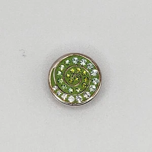 Kameleon "Peridot Wave" Jewel Pop. Set in S/S 925. Come with a Jewel pop remover - Picture 1 of 3