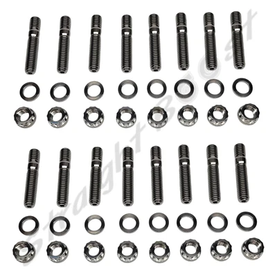 16PC Titanium Exhaust Manifold Header Stud Kit for ASTON MARTIN DB9 6.0L V12 - Bild 1 von 4
