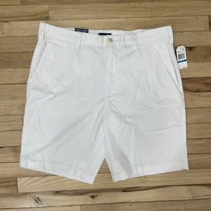 Nautica Men’s 36 x 9" Deck Shorts Stretch Bright White Classic Fit Preppy - Picture 1 of 5