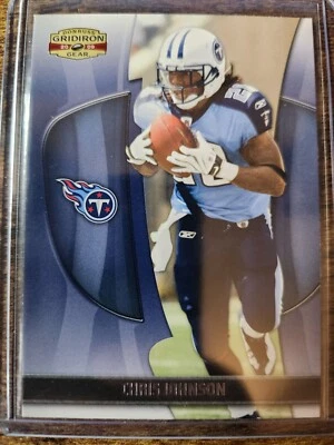 2009 Donruss Gridiron Gear Chris Johnson #20 Tennessee Titans - Image 1 of 2