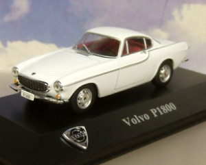 ATLAS DIECAST 1/43 VOLVO COLLECTION 1964 VOLVO P1800 IN WHITE LIKE "THE SAINT"!!