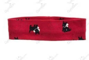 NWT Gymboree Holiday Friend Red Scottie Dog Soft Headband Hair Accessory - Picture 1 of 2