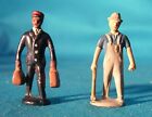 AMERICAN FLYER S SCALE - BAGGAGE PORTER n WORKER w PRY BAR