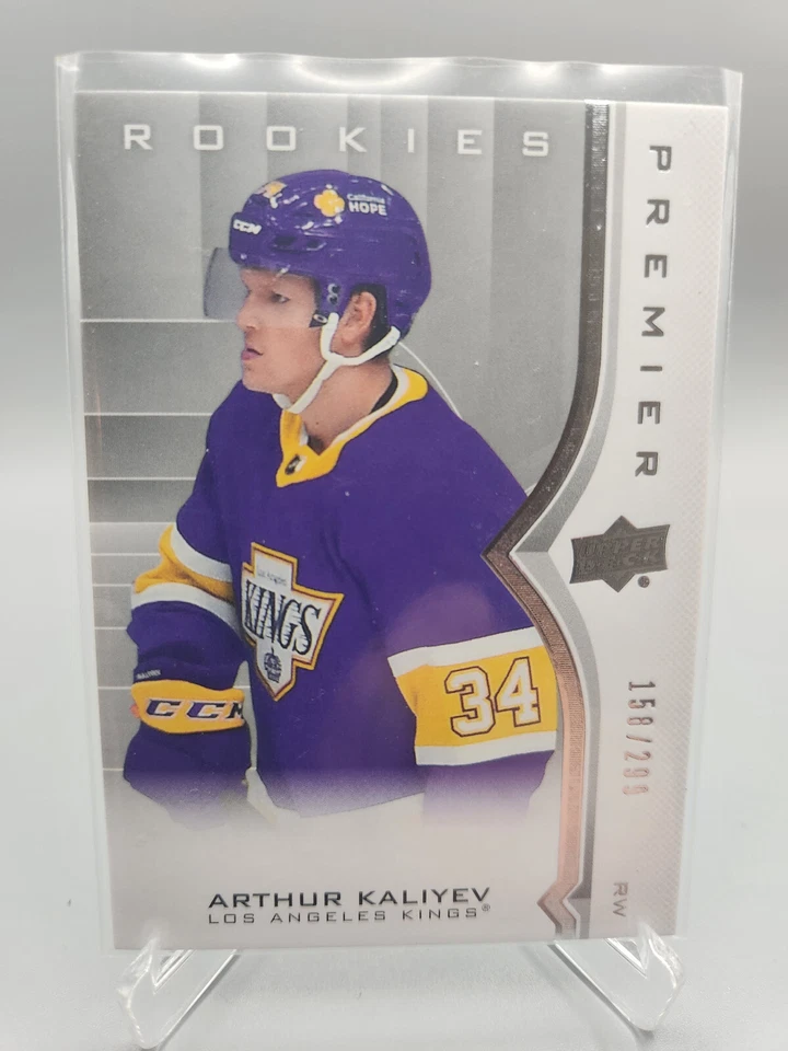 2020-21 UPPER DECK PREMIER ARTHUR KALIYEV ROOKIES PARALLEL RC #98 /299 - Image 1 of 1