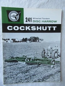 Cockshutt 241 Scheibenegge Verkaufsprospekt 6 Seiten - Bild 1 von 6