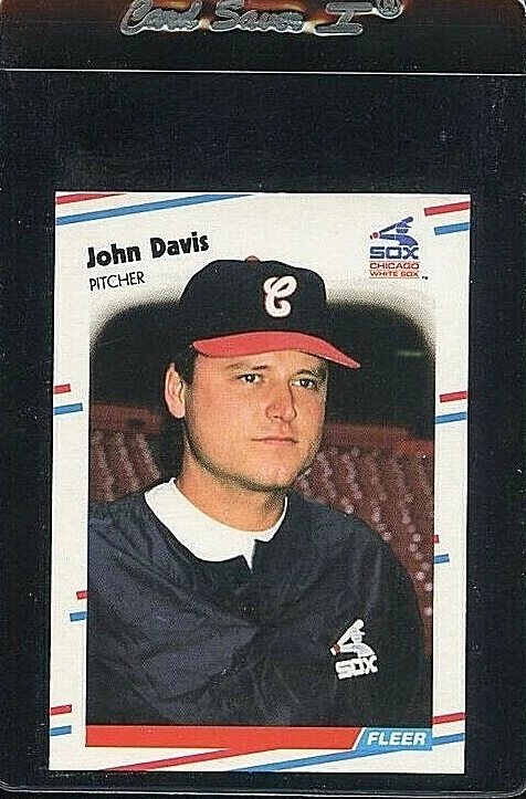 1988 FLEER UPDATE GLOSSY #U-15 JOHN DAVIS ROOKIE RC CHICAGO WHITE SOX - Image 1 of 1