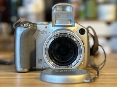 CANON POWERSHOT S2 IS 5.0MP DIGITAL CAMERA 12x ZOOM LENS ***AS IS*** - Image 1 of 4