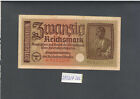 German 20 reichsmark. Occupation money of 1939-45 years. 210219-262