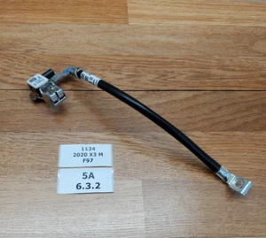 ✅ OEM BMW G30 G12 G01 G02 F97 F98 X3 X4 Negative Cable Terminal IBS Sensor Black - Picture 1 of 12