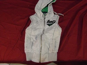 Chaleco Areopostal Mujer Gris Trendset Algodón Cremallera Frontal Talla X-Pequeño ~ Casi Nuevo 13280 - Imagen 1 de 8