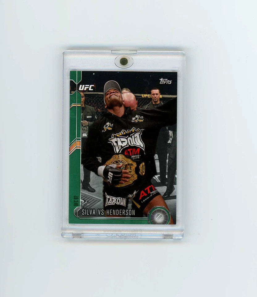 2015 Topps UFC Green Parallel SP SILVA VS HENDERSON /288▪️Tapout Middlewights  - Image 1 of 1