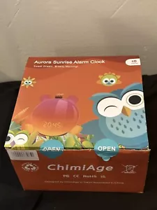 Chimiage Aurora Sunrise Alarm Wake Up Light Glowing Alarm Clock Open Box - Picture 1 of 6