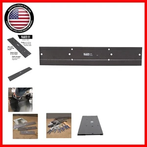 Precision Metal Folding Tool for Duct Bending - 18 In Steel with Sight Gauges - Picture 1 of 9