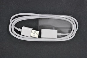Cable de extensión de teclado Apple blanco 1M 3' pies USB-A macho x USB-A hembra - Imagen 1 de 4