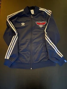 Atlanta Hawks Zip Adidas Jacket - Picture 1 of 1
