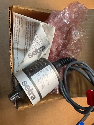 Setra 206100-07 C206 Pressure Sensor Transmitter, 0-500 PSIG, 12-28 VDC - Image 1 of 2