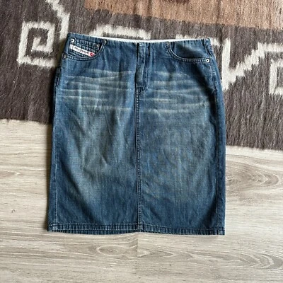 Falda vaquera Diesel Vintage Y2K para mujer talla 28 Foto 1 de 4