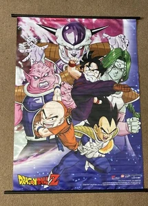 Rollo de pared de tela Dragon Ball Z Freezer Saga anime - Imagen 1 de 10