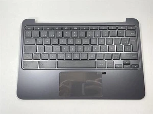 HP Chromebook 11 G4 851145-071 Spain Spanish Español Keyboard Palmrest NEW - Picture 1 of 5