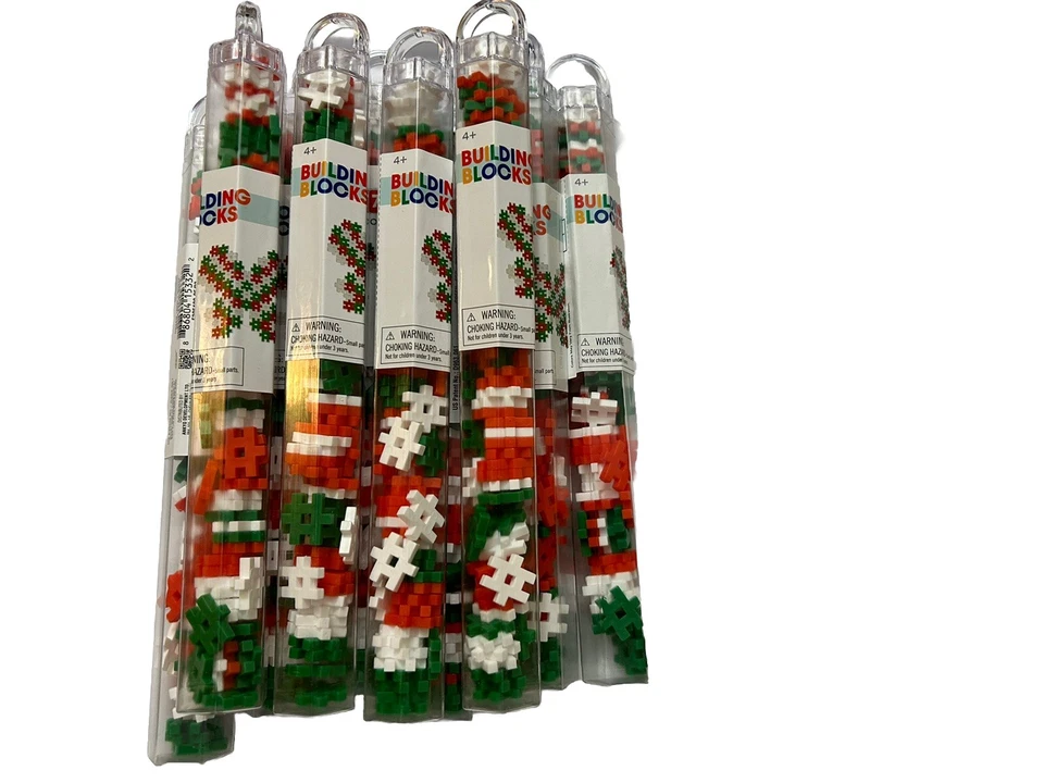 Lot Of 10 Target Bullseye Mini Hashtag Building Blocks NEW 72ct Red,green,white - Image 1 of 1