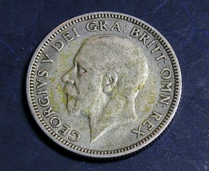 GREAT BRITAIN 1930~ SILVER SHILLING~ GEORGE V~ - Picture 1 of 2