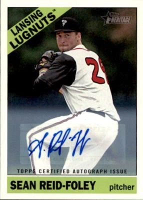 2015 Topps Heritage Minors Real One Autographs Sean Reid-Foley ROA-10 NICE - Image 1 of 2