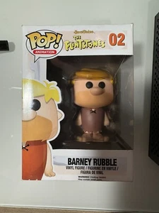 Rare Vaulted The Flintstones #02 Barney Rubble Funko Pop - Picture 1 of 6
