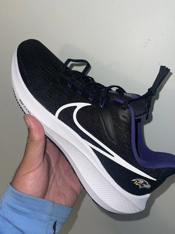 NFL Baltimore Ravens NIKE AIR ZOOM PEGASUS 39 Black DR2043-001 Men's Shoes 10.5 Cover