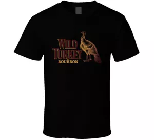 Wild Turkey Bourbon Awesome Beer Logo T Shirt - Picture 1 of 2