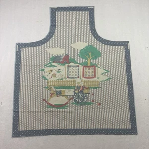 Vintage Stoff Panel Schürze vorgeschnitten fertig zum Nähen - Bild 1 von 3