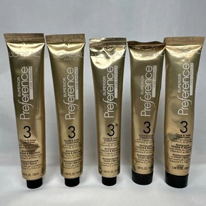 Lot of 5 Loreal Superior Preference 3 Color & Shine Conditioners 1.86 oz ea NWOB - Picture 1 of 3