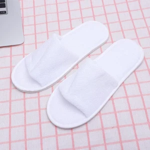  Zapatillas Desechables Punta Abierta Unisex Zapatos de Ducha Interior para Invitados - Imagen 1 de 12