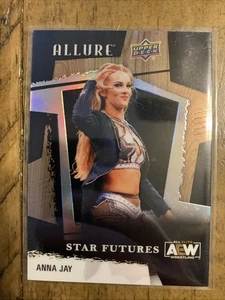 2022 Upper Deck AEW Allure Wrestling Anna Jay Star Futures Table Parallel #136 - Bild 1 von 2