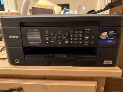 Brother MFC-J480DW Inkjet All-in-One Color Printer Fax Copy Scan SOLD AS IS - Image 1 of 4