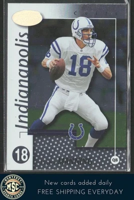 Peyton Manning 2002 Leaf Certified #37 Indianapolis Colts - Image 1 of 2