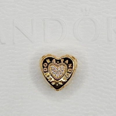 💛 Auténtico Pandora SHINE HEART CHARM Foto 1 de 4